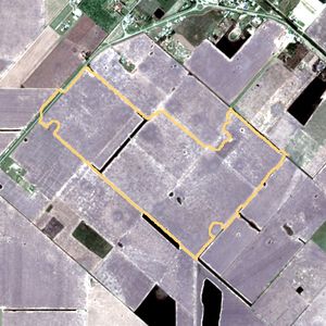 La parcela el 25 de sept de 2025, etapa de barbecho